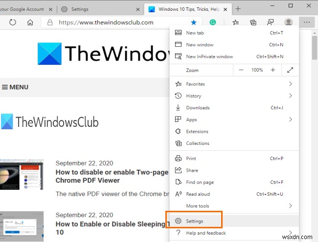 วิธีปิดใช้งานหรือเปิดใช้งานรหัสผ่านที่แนะนำในเบราว์เซอร์ Edge ใน Windows 10 