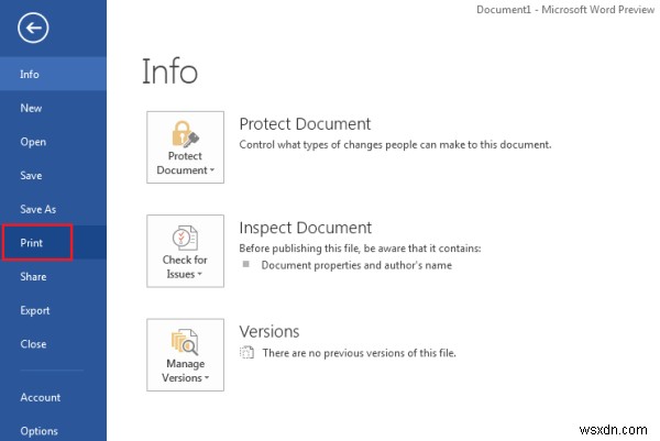 วิธีพิมพ์ไปยัง Microsoft XPS Document Writer ใน Windows PC 