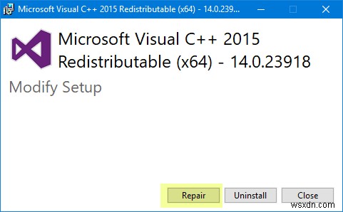 แก้ไขข้อผิดพลาด api-ms-win-crt-runtime-l1-1-0.dll หรือ api-ms-win-crt-heap-l1-1-0.dll 