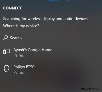 Chromecast ไม่แสดงขึ้นบนคอมพิวเตอร์ Windows 