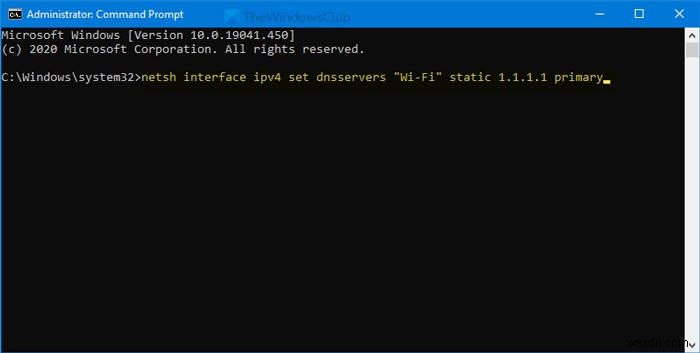 วิธีเปลี่ยนเซิร์ฟเวอร์ DNS โดยใช้ Command Prompt และ PowerShell 