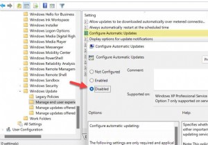 หยุดการดาวน์โหลด Windows 11/10 ลงคอมพิวเตอร์ของคุณโดยอัตโนมัติ 