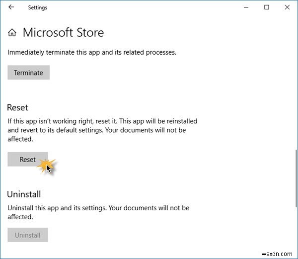 แก้ไขข้อผิดพลาดของ Microsoft Store 0x8004e108 บน Windows 10 