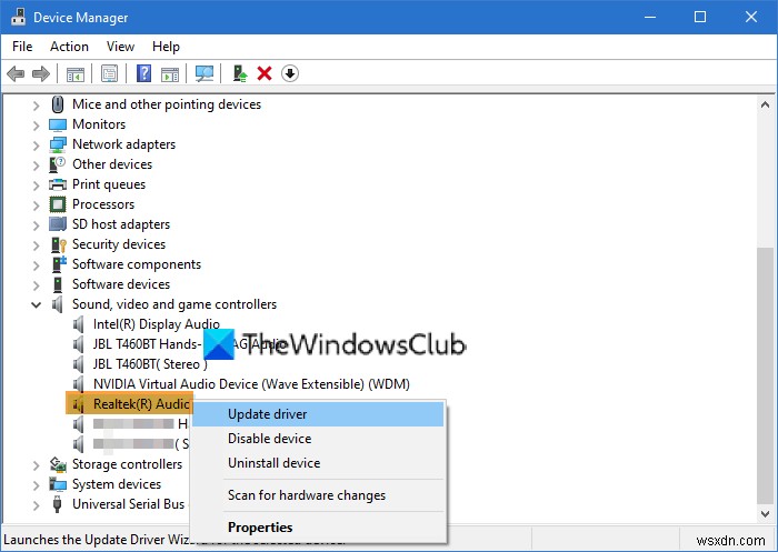 กระบวนการ HD Audio Background (RAVBg64.exe) โดยใช้ CPU สูงใน Windows 11/10 