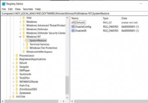 การคืนค่าระบบถูกปิดใช้งานโดยผู้ดูแลระบบของคุณหรือเป็นสีเทา 