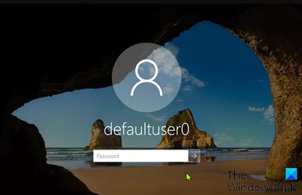 วิธีลบรหัสผ่าน Defaultuser0 ใน Windows 11/10 