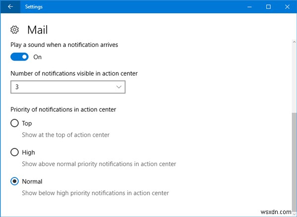 วิธีกำหนดลำดับความสำคัญของการแจ้งเตือนใน Action Center ของ Windows 11/10 