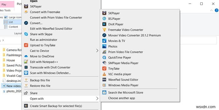 วิธีทำให้ VLC เป็นเครื่องเล่นสื่อเริ่มต้นใน Windows 10 