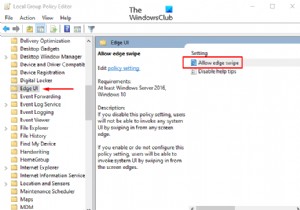 วิธีปิดการใช้งาน Screen Edge Swipe ใน Windows 10 