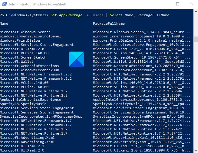 วิธีสร้างรายการโปรแกรมที่ติดตั้งด้วย PowerShell บน Windows 10 