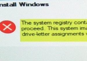 รีจิสทรีของระบบมีเส้นทางของไฟล์ที่ไม่ถูกต้อง – ข้อผิดพลาดในการอัพเกรด Windows 