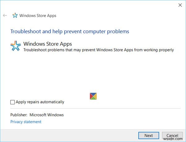 แก้ไขข้อผิดพลาดของ Microsoft Store 0x80070520 ใน Windows 10 