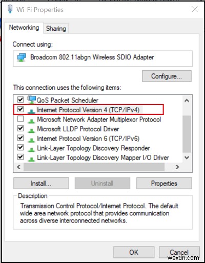 ปิดใช้งานหรือเปิดใช้งาน DHCP สำหรับอีเทอร์เน็ตหรือ Wi-Fi ใน Windows 11/10 