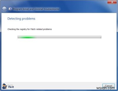 ไม่สามารถติดตั้งหรือถอนการติดตั้งโปรแกรมใน Windows 11/10? ใช้โปรแกรมติดตั้งและถอนการติดตั้งตัวแก้ไขปัญหา 