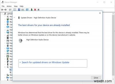 ข้อผิดพลาดไม่มีการติดตั้งอุปกรณ์เอาต์พุตเสียงใน Windows 11/10 