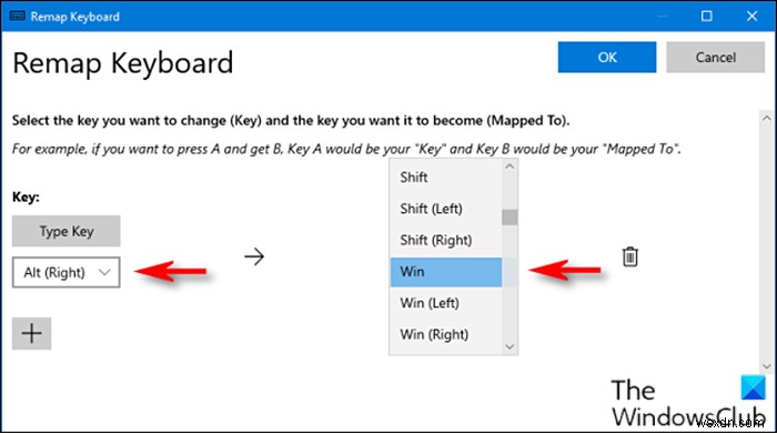 วิธีแมปคีย์ Windows บนแป้นพิมพ์คลาสสิกรุ่นเก่าใน Windows 10 