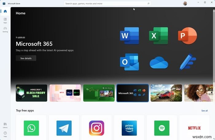 แอป Microsoft Store หยุดทำงานหรือค้างใน Windows 11/10 