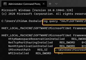 วิธีตรวจสอบเวอร์ชัน .NET Framework ที่ติดตั้งบน Windows 10 PC 