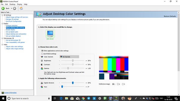 วิธีคืนค่าการตั้งค่า Display Color เริ่มต้นใน Windows 11/10 