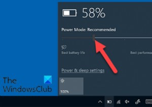 ตัวเลื่อนแบตเตอรี่หายไปหรือเป็นสีเทาในแล็ปท็อป Windows 
