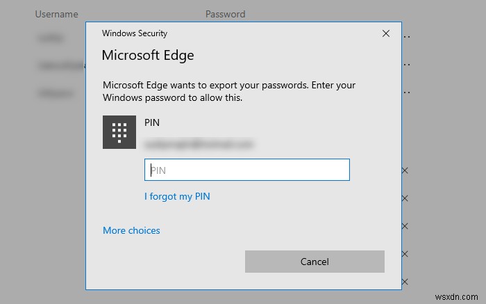 วิธีการนำเข้าหรือส่งออกรหัสผ่านที่บันทึกไว้จาก Microsoft Edge 