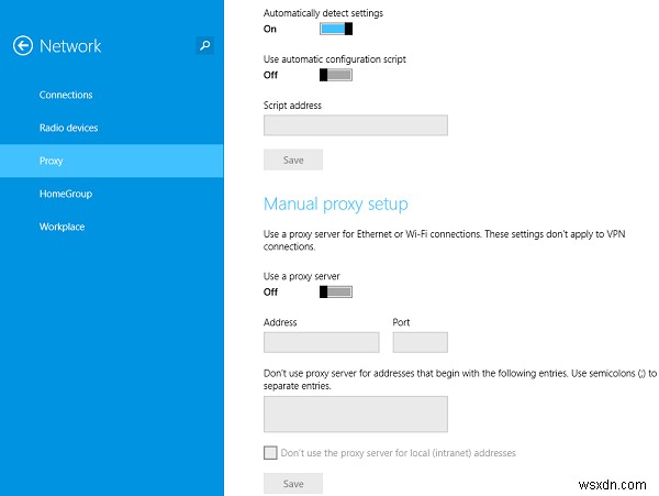 วิธีกำหนดการตั้งค่า Global Proxy Server ใน Windows 10 