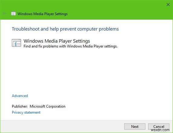 Windows Media Player ไม่เล่น Music Playlist 