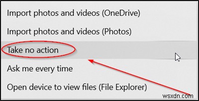ป้องกันไม่ให้แอปรูปภาพเปิดขึ้นเมื่อเชื่อมต่อโทรศัพท์ของคุณกับพีซีที่ใช้ Windows 11/10 