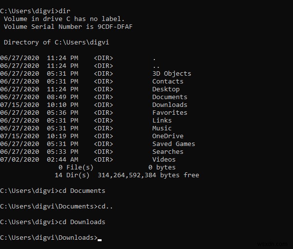 วิธีเปลี่ยน Directory ใน Command Prompt บน Windows 11/10 