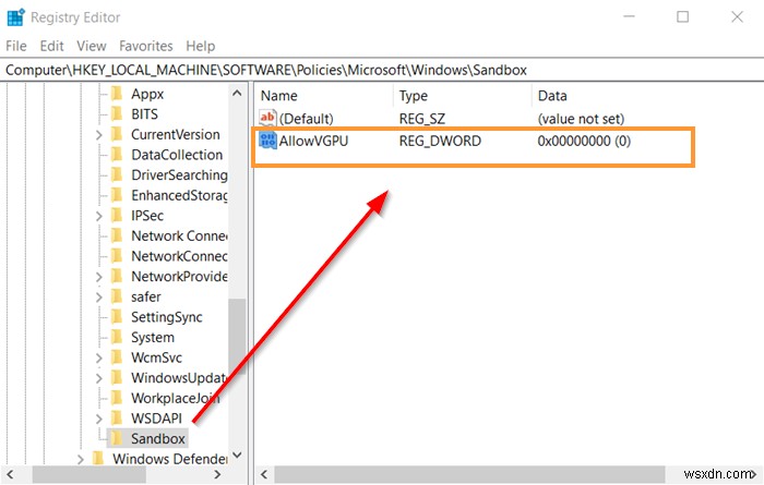 วิธีเปิดหรือปิดใช้งาน Virtualized GPU Sharing Sharing สำหรับ Windows Sandbox ใน Windows 10 