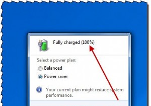 ไอคอนแสดงสถานะแบตเตอรี่ของโน้ตบุ๊กแสดงว่าแบตเตอรี่หมดทั้งๆ ที่แบตเตอรี่เต็ม 