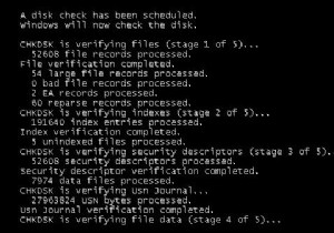 ChkDsk ค้างที่ % เฉพาะหรือค้างที่ Stage ใน Windows 11/10 