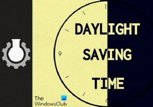 การตั้งค่าเวลาออมแสง (DST) ทำให้การใช้งาน CPU และหน่วยความจำสูงใน Windows 10 