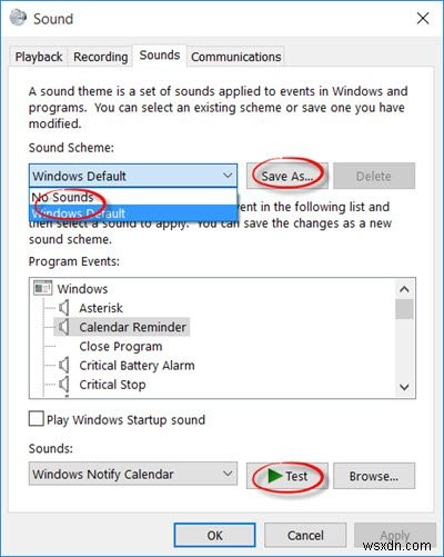 วิธีปิดการแจ้งเตือนและเสียงของระบบใน Windows 10 