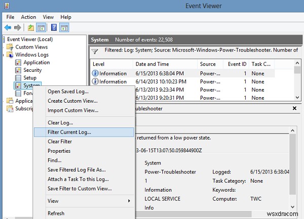 ใช้ Event Viewer เพื่อตรวจสอบการใช้งานคอมพิวเตอร์ Windows โดยไม่ได้รับอนุญาต 