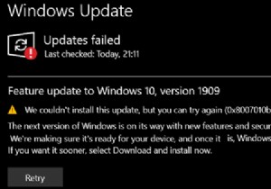 แก้ไขข้อผิดพลาด Windows Update 0x8007010b 