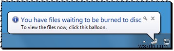 คุณมีไฟล์ที่รอการเบิร์นลงดิสก์ใน Windows 11/10 