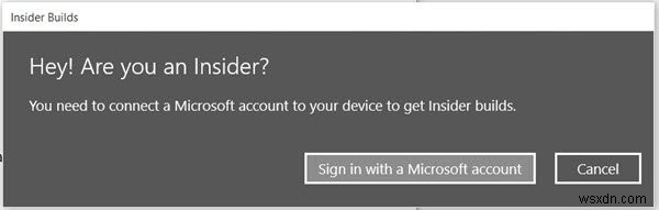 วิธีลงชื่อสมัครใช้ Windows Insider Program และรับ Windows 11/10 Insider Preview Builds 