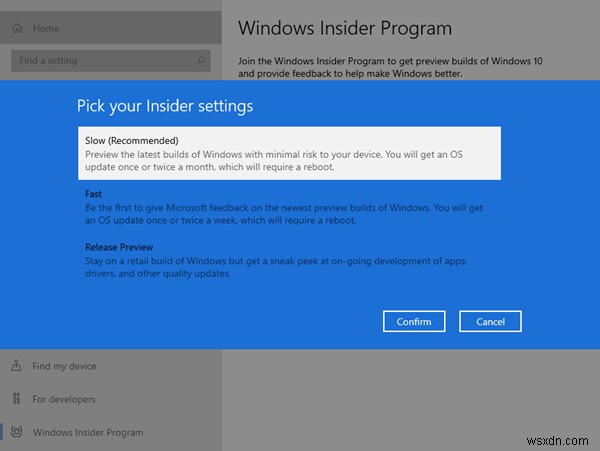 วิธีลงชื่อสมัครใช้ Windows Insider Program และรับ Windows 11/10 Insider Preview Builds 