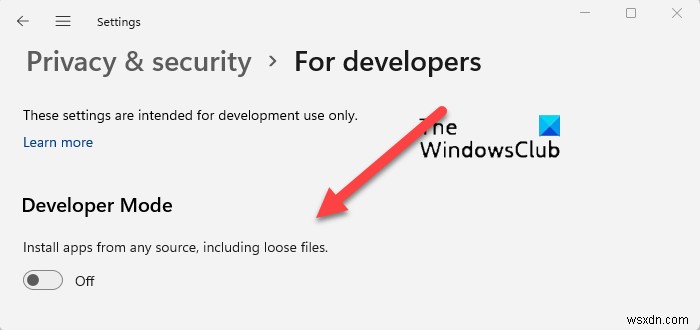 วิธีติดตั้งแพ็คเกจแอป .Appx ที่ไม่ได้ลงชื่อโดยใช้ PowerShell ใน Windows 11/10 