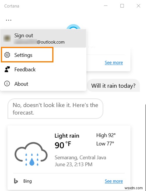 วิธีพูดหรือพิมพ์ลงใน Cortana ใน Windows 10 