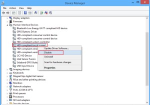 วิธีปิดการใช้งานหน้าจอสัมผัสใน Windows 11/10 