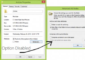 เข้ารหัสเนื้อหาเพื่อรักษาความปลอดภัยตัวเลือกข้อมูลถูกปิดใช้งานหรือเป็นสีเทาใน Windows 11/10 