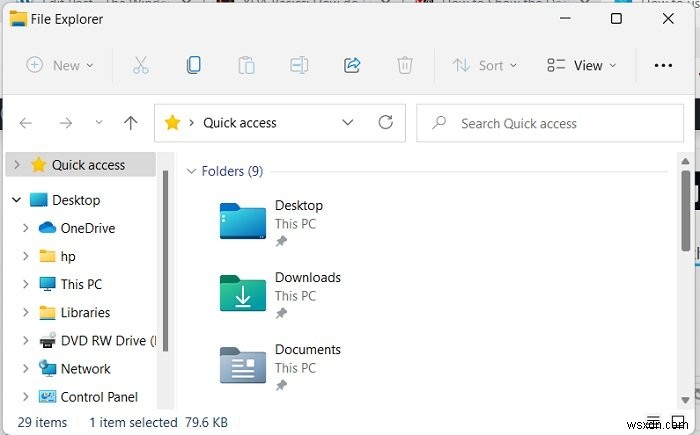 ทำให้ File Explorer เปิดในพีซีเครื่องนี้แทน Quick Access ใน Windows 11/10 