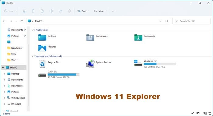 ทำให้ File Explorer เปิดในพีซีเครื่องนี้แทน Quick Access ใน Windows 11/10 