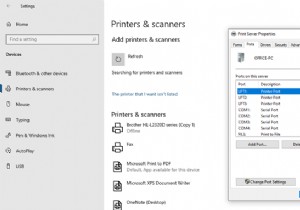 พอร์ตเครื่องพิมพ์ USB หายไปหลังจากถอดการเชื่อมต่อเครื่องพิมพ์ในขณะที่ Windows ปิดอยู่ 