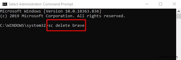 วิธีลบบริการโดยใช้ Registry หรือ Command-line ใน Windows 11/10 