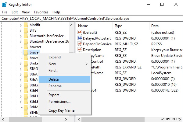 วิธีลบบริการโดยใช้ Registry หรือ Command-line ใน Windows 11/10 