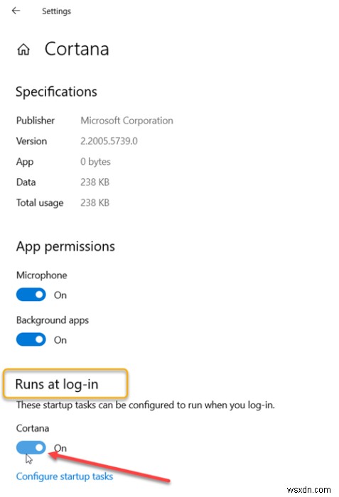 วิธีปิดการใช้งาน Cortana จากการเริ่มทำงานอัตโนมัติด้วย Windows 10 