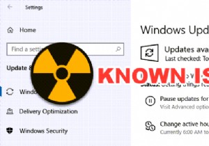 คุณอาจประสบปัญหาเหล่านี้หากคุณติดตั้ง Windows 10 เวอร์ชัน 2004 
